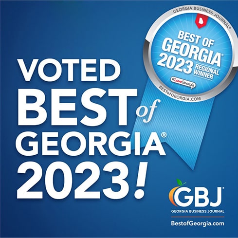 Voted Best of Georgia 2023