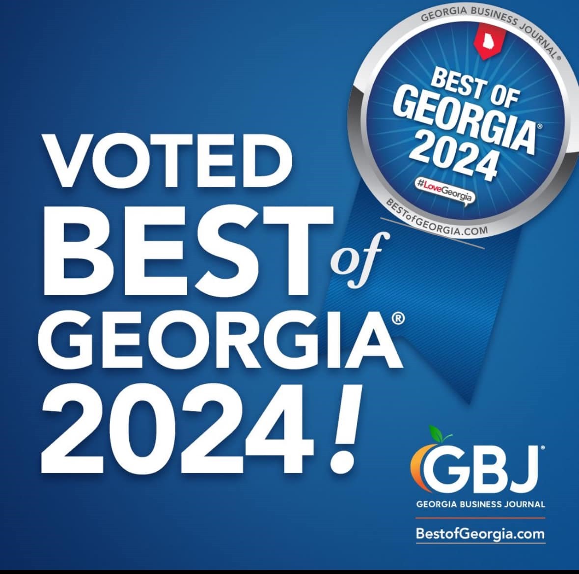 Voted Best of Georgia 2024